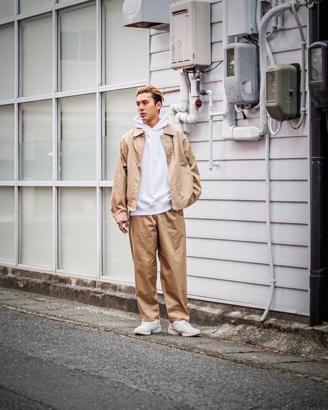 FreshService - フレッシュサービス CORPORATE BLOUSON (BEIGE) | MARK