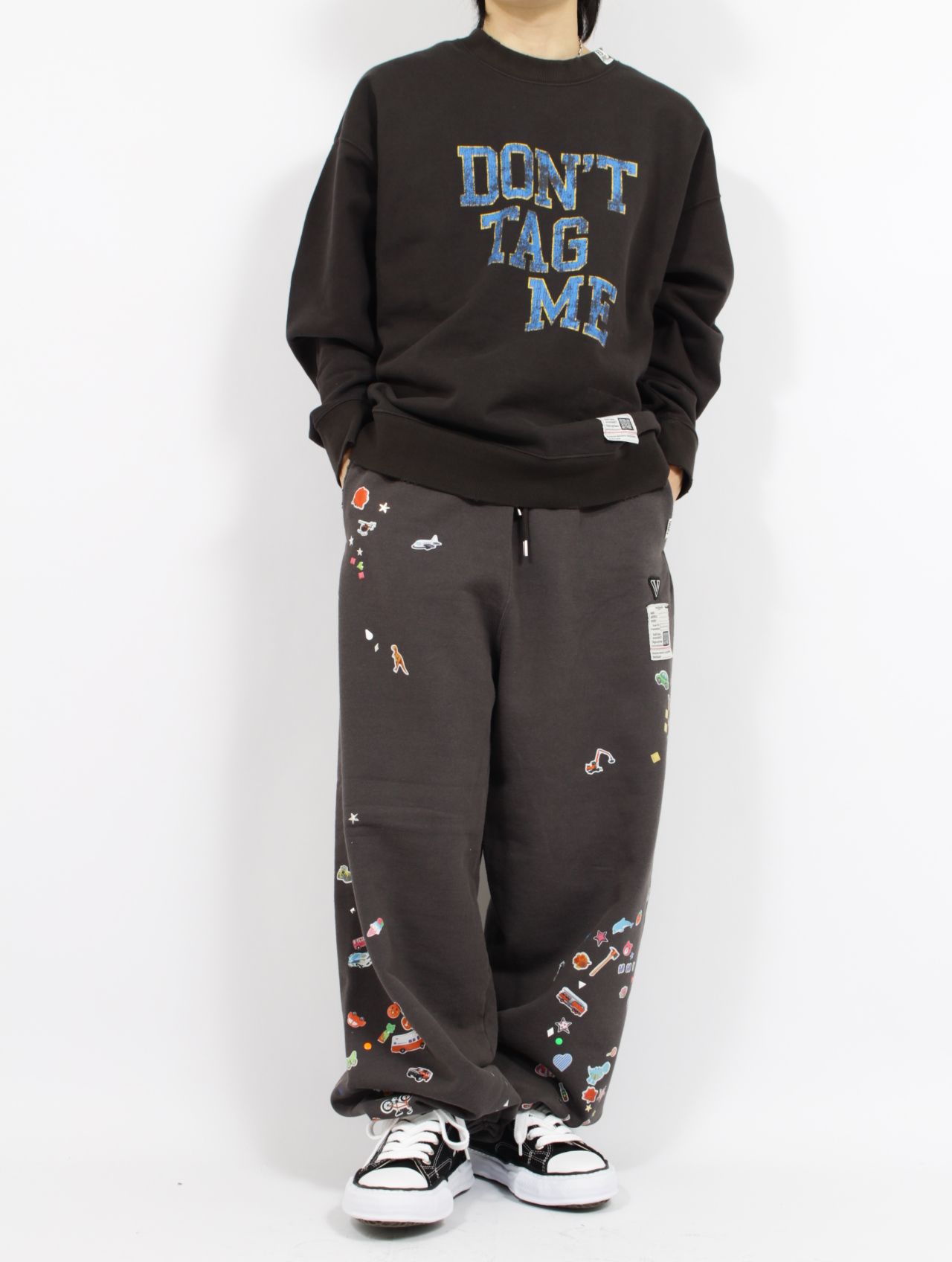 Maison MIHARA YASUHIRO - 【26SS】ステッカーデザイン スウェット