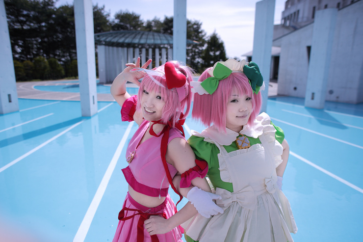 しゅごキャラ! 日奈森あむ(アミュレットクローバー) - コスプレ