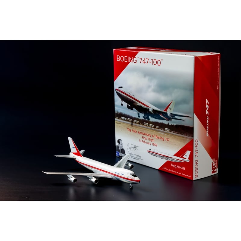 1/400 747-100 ボーイング社「first flight celebratio