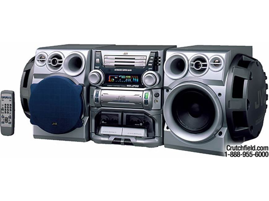 JVC MX-J700 3-CD changer system at Crutchfield