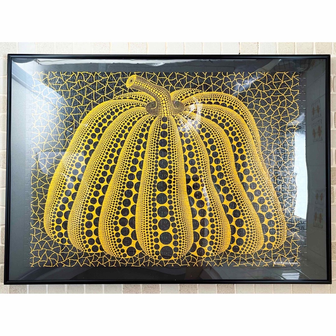 LOUIS VUITTON - 草間彌生🍋パズル完成品 パンプキン アートパネル 額