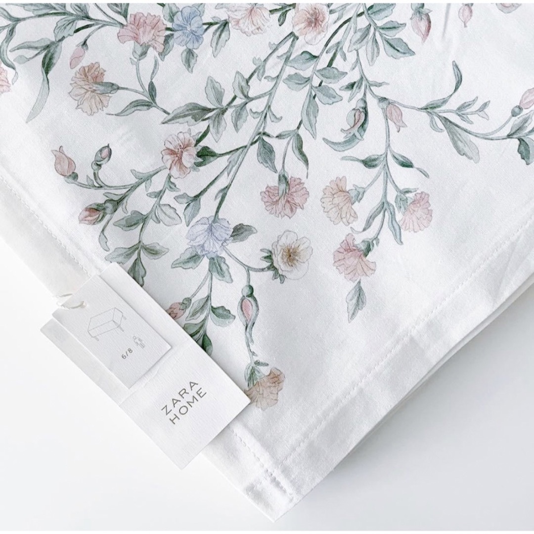 ZARA HOME - 新品 ZARA HOME ザラホーム フラワー プリント テーブル