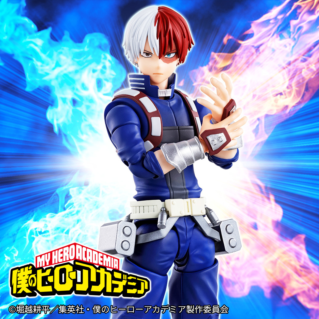 S.H.Figuarts『《我的英雄學院》轟焦凍』可動人偶，收錄赫灼熱拳-燐