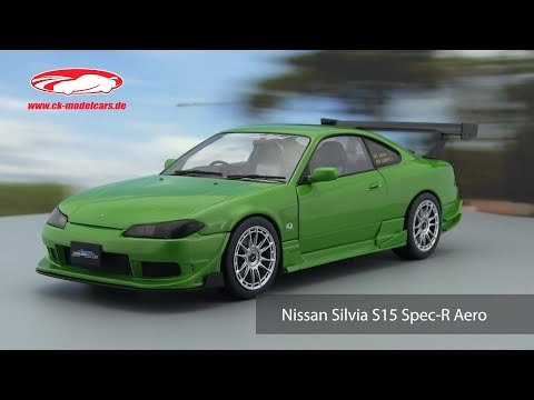 Solido 1:18 Nissan Silvia S15 Spec-R Aero year 1999 green S1812203