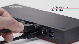 40AN0135SA, Lenovo ThinkPad Thunderbolt 3 Dock Gen 2 135W, SA | EET
