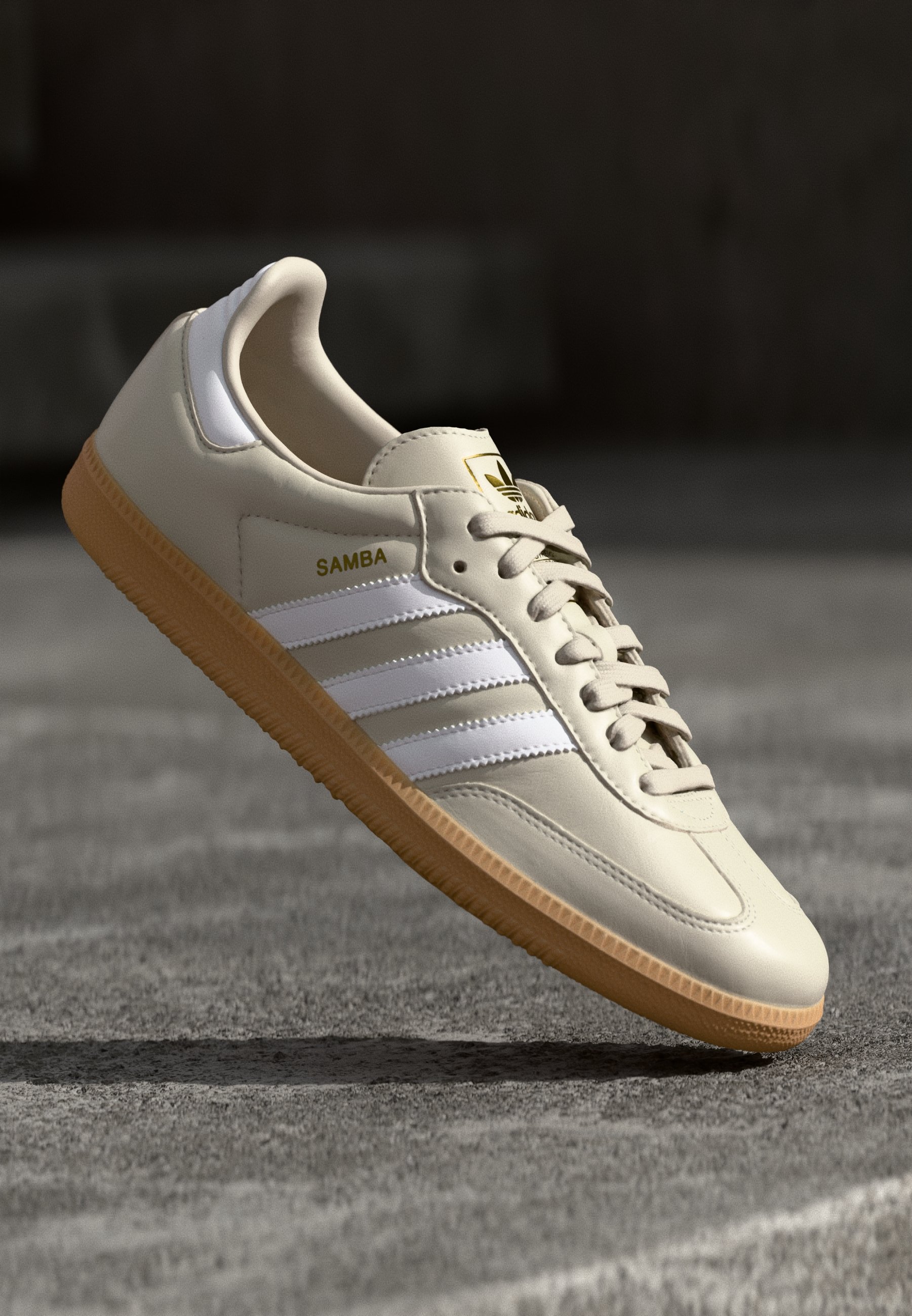 adidas Originals SAMBA OG UNISEX - Sneakers laag - alumina