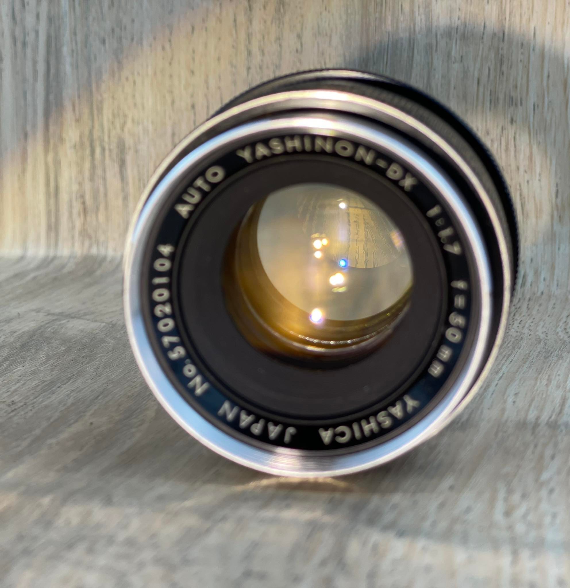 YASHICA AUTO YASHINON-DX 50MM.F1.7 M42 MOUNT - ฟิล์มคาเมร่า