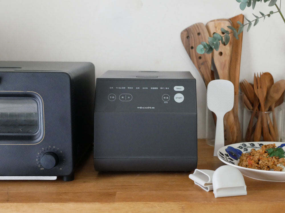 recolte＞ご飯と一緒におかずも作れるクッキングライスクッカー