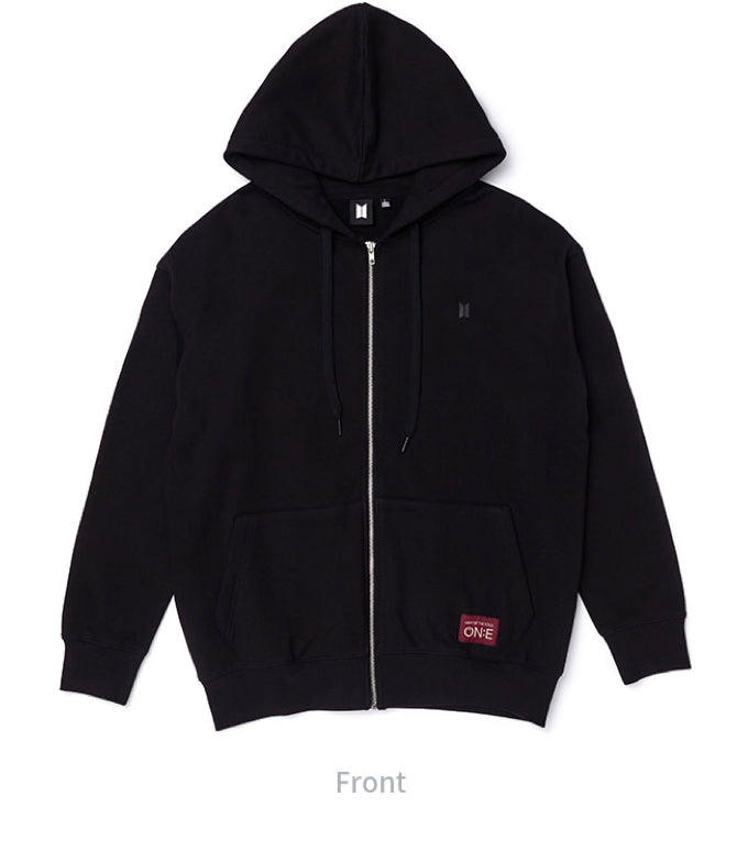 公式 BTS マップ オブ ザ ソウル ON:E MD - ジップアップ パーカー