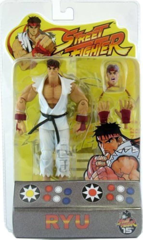 Amazon.com: Street Fighter Series 1 RYU by Sota Toys : Toys & Games