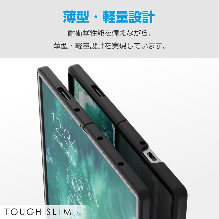 Amazon.co.jp: エレコム Galaxy Z Fold6 (SC-55E) ケース カバー 透明