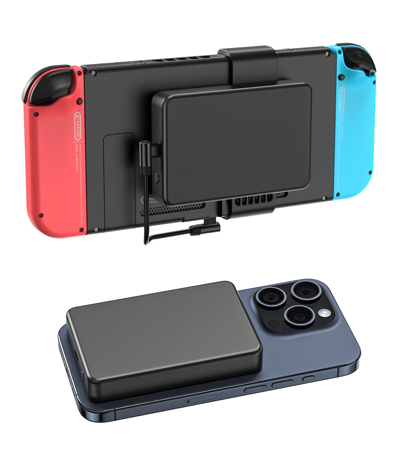 Amazon | Antank Switch用モバイルバッテリー 軽量 小型 Magsafe対応