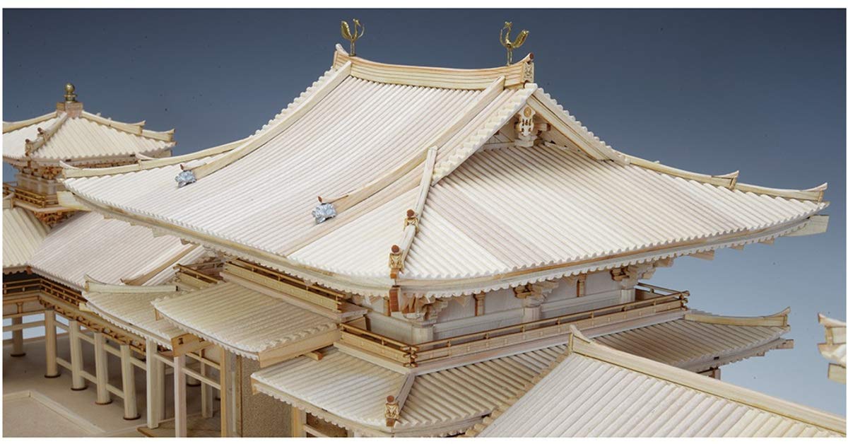 Amazon | ウッディジョー 1/75 平等院 鳳凰堂 木製模型 組み立てキット