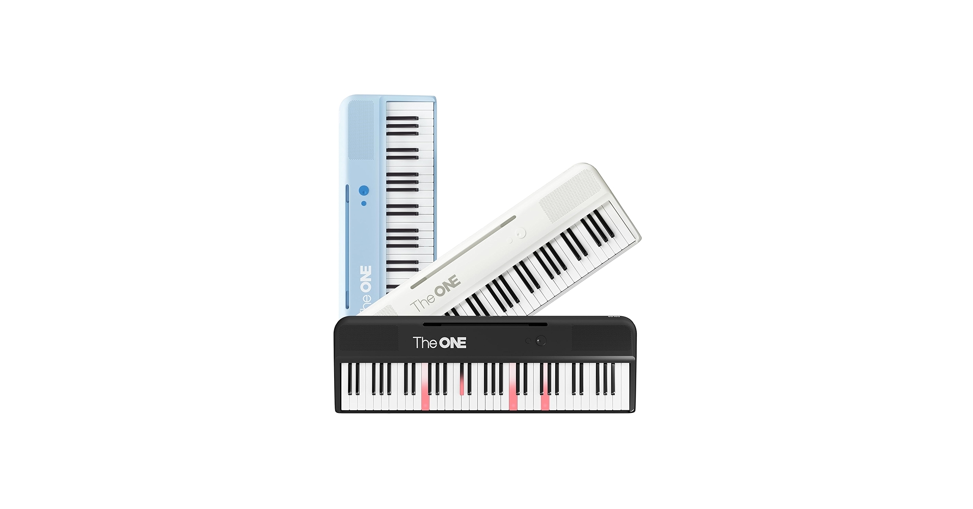 Amazon.com: The ONE Smart Keyboard COLOR 61 Lighted Keys Piano