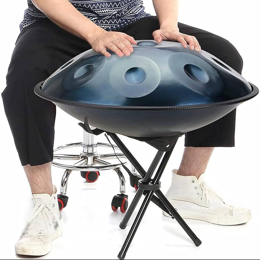Amazon.co.jp: ハンドパンドラム楽器 ニ短調 22インチ スチール製