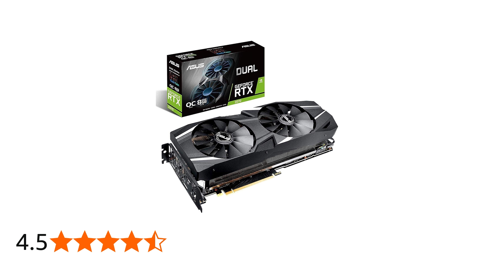 Amazon | ASUS NVIDIA RTX 2070 SUPER 搭載 デュアルファンモデル 8G