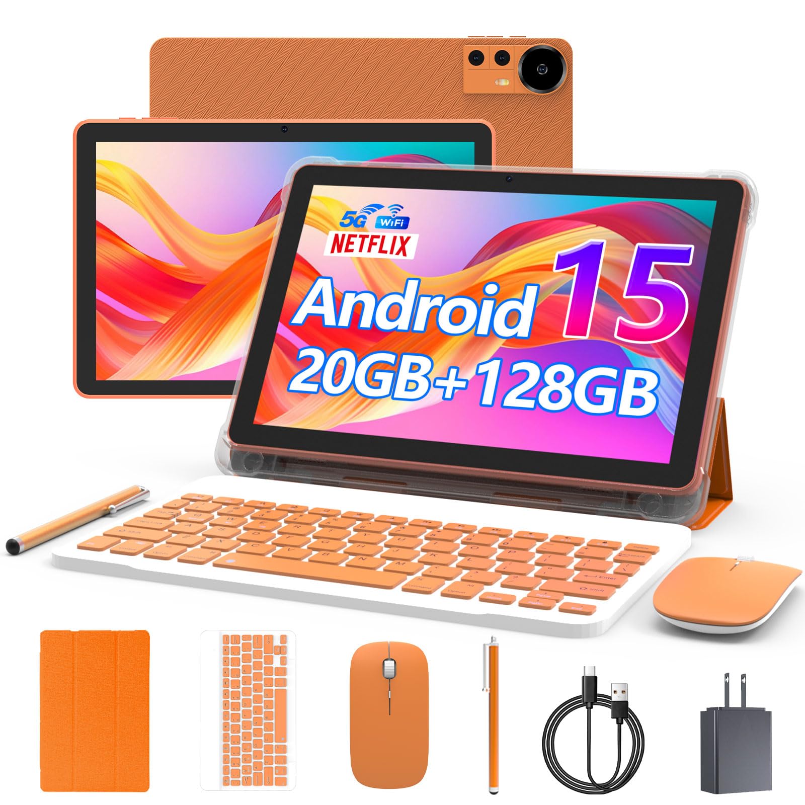 Amazon.com : CUPEISI Android 15 Tablet 10 Inch, 20GB RAM+128GB ROM