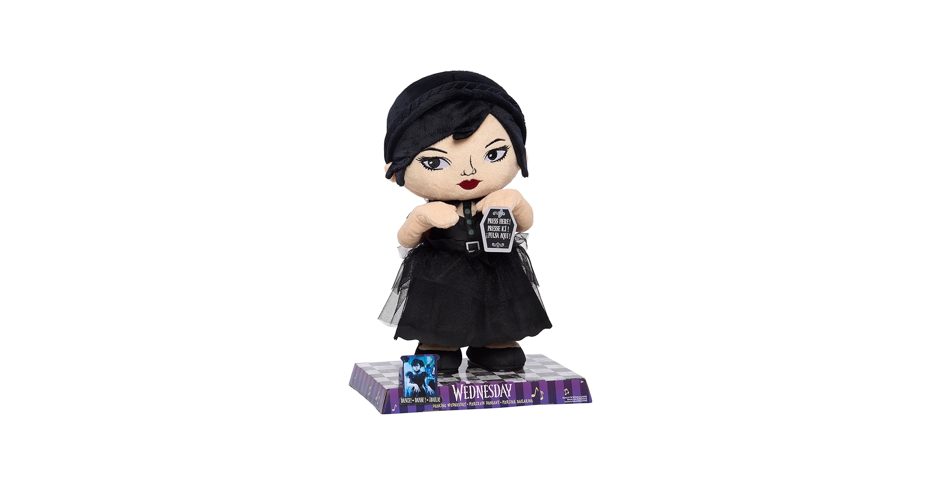 Amazon.com: WEDNESDAY Dancing Plush Doll with Music and Movement