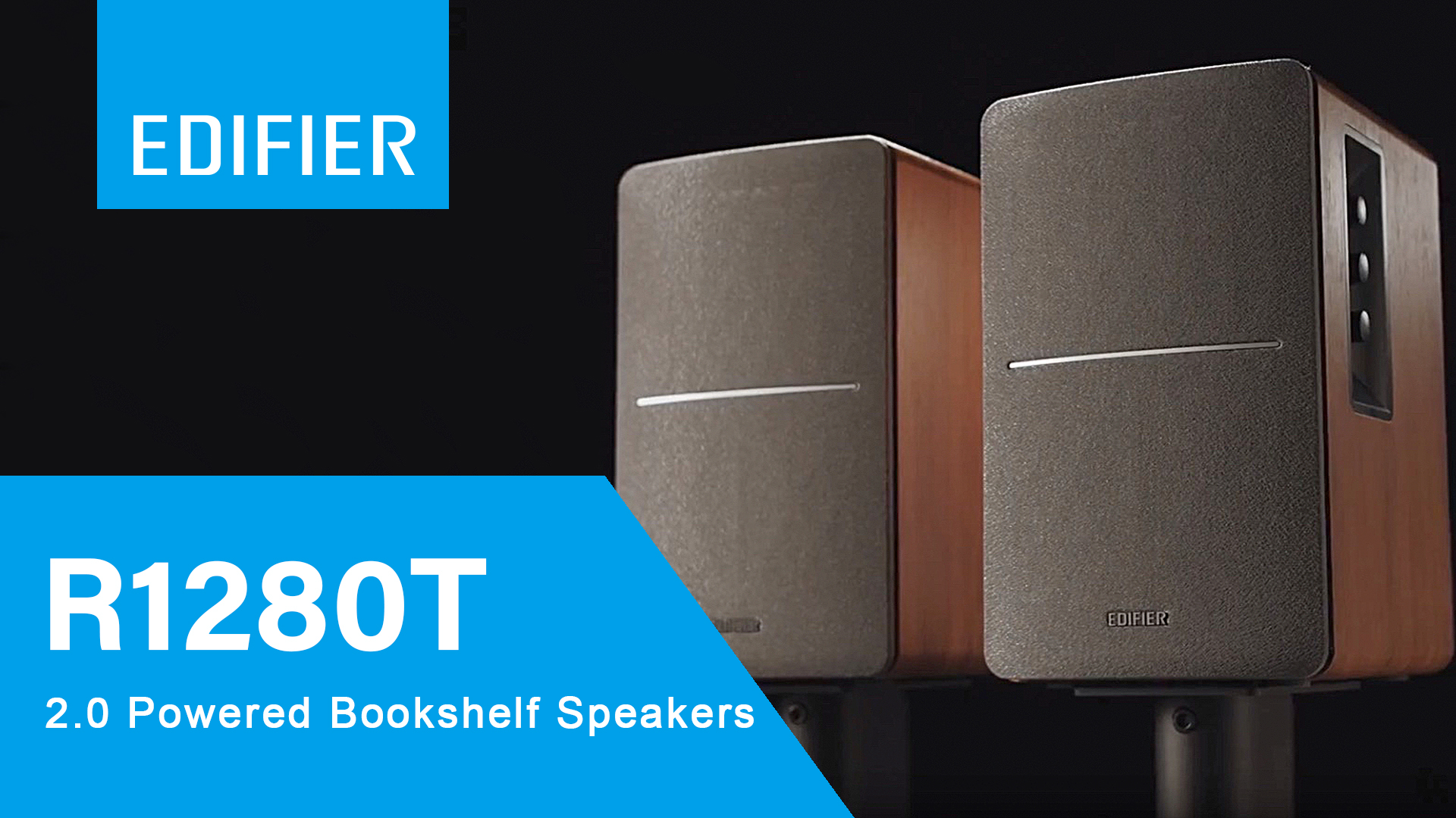 Amazon.com: Edifier R1280T Powered Bookshelf Speakers - 2.0 Active