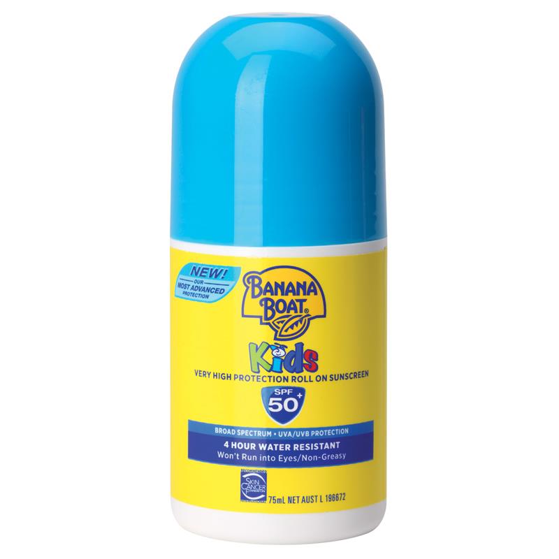 Banana Boat】Kids Roll On Sunscreen SPF 50+ キッズ用日焼け止め