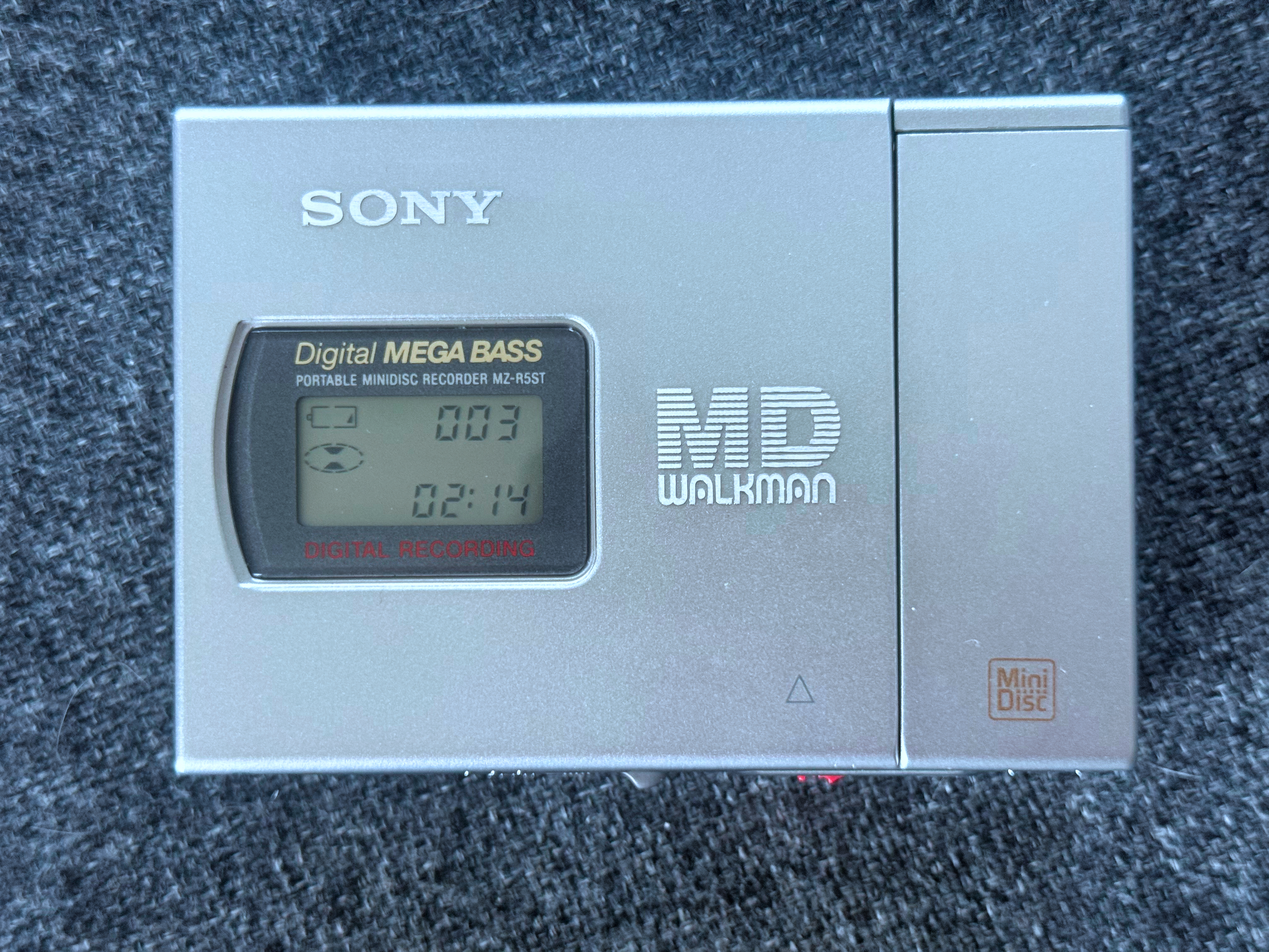 Review - Sony MiniDisc Recorder MZ-R5ST | MDCon