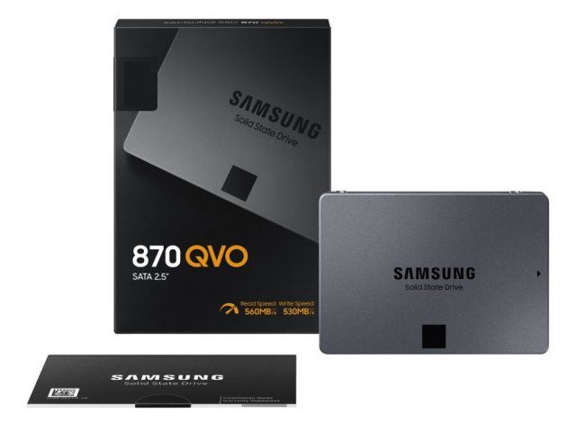 SAMSUNG MZ-77Q8T0B/IT SSD 870 QVO 2.5インチ SATA接続 8TB 内蔵型SSD