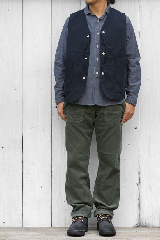 SASSAFRAS[ササフラス]Fall Leaf Gardener Vest 171252 << MIDLAND