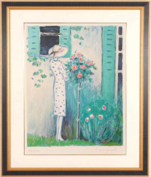 ジャン・ピエール・カシニョールがリトグラフの版画で制作した