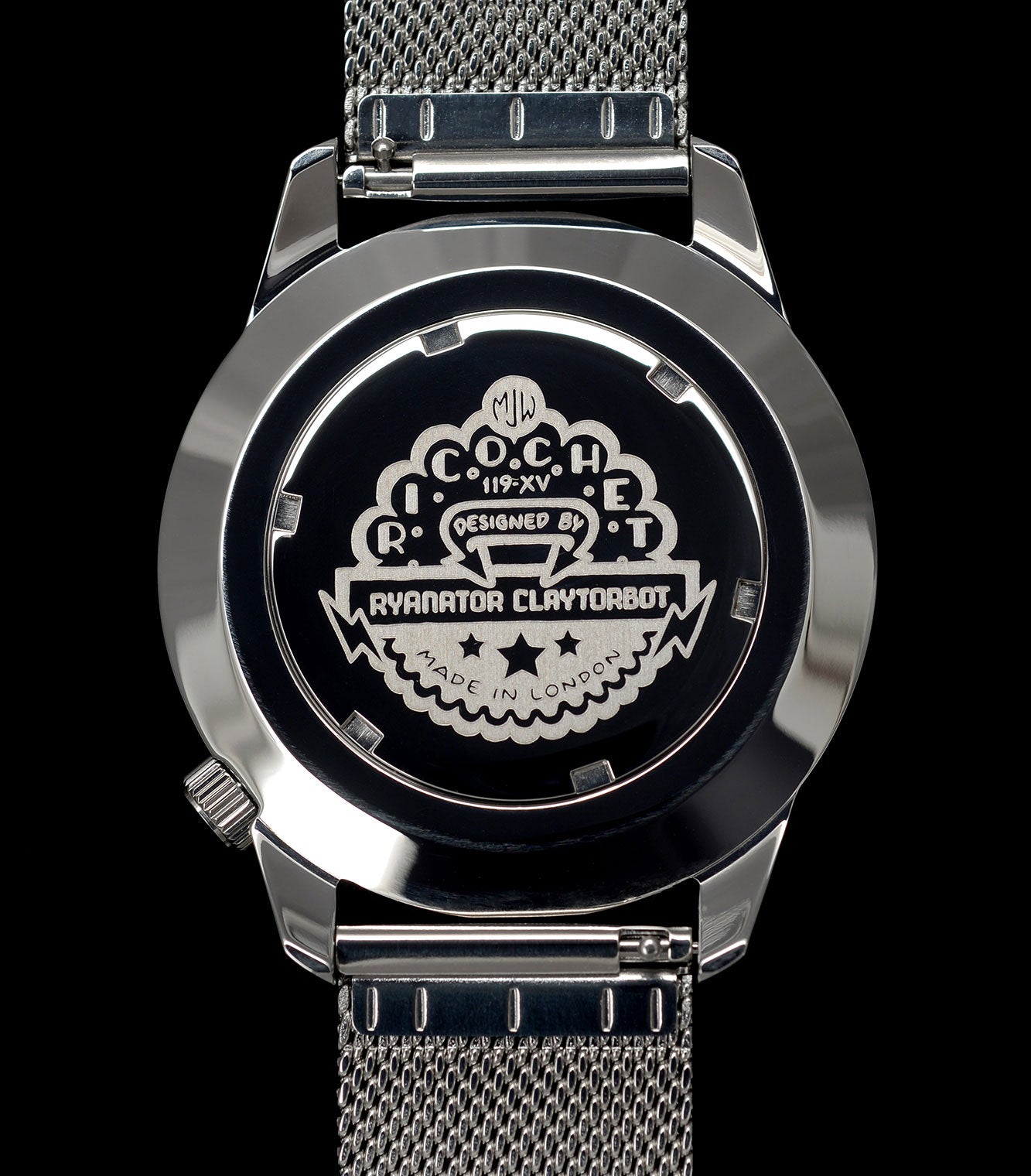 Ricochet XL | 45mm | Pinball inspired watch | Ryan Claytor X Mr