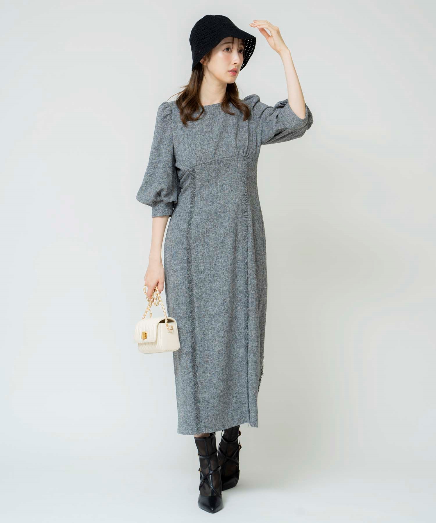 ツイードワンピ | ロングワンピース | NOELA OFFICIAL WEB STORE