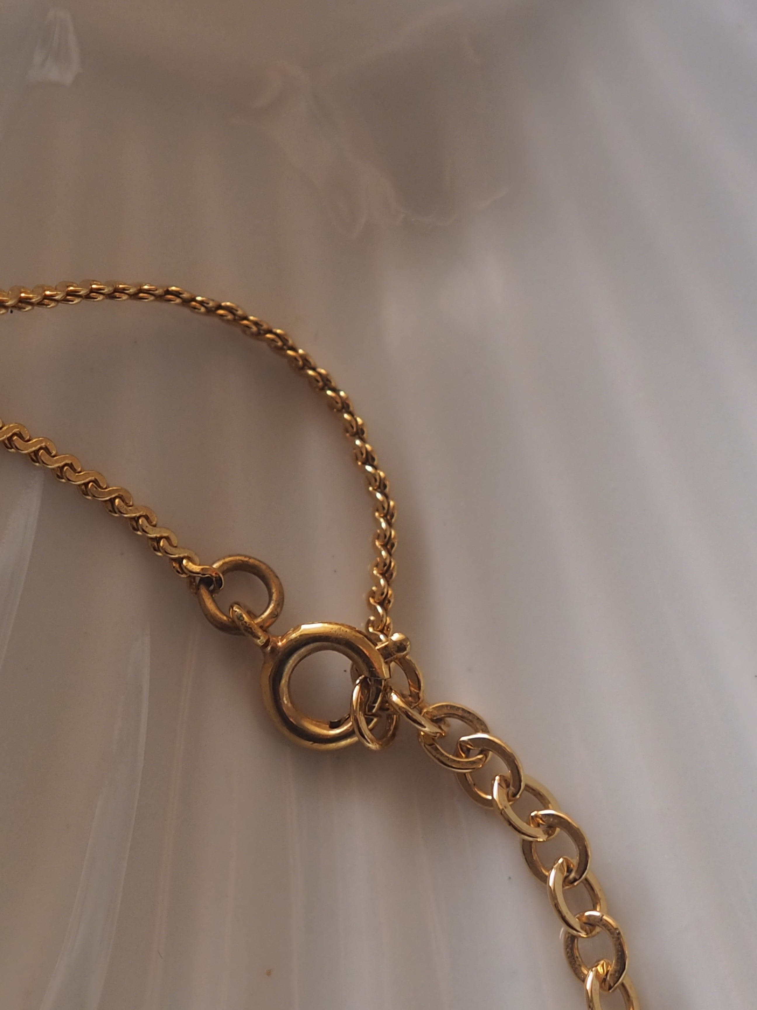 Christian Dior ディオール CDロゴ ネックレス ゴールド ヴィンテージ