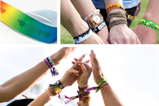 イベントもフェスも『環境配慮型』へ／リサイクル素材リストバンド