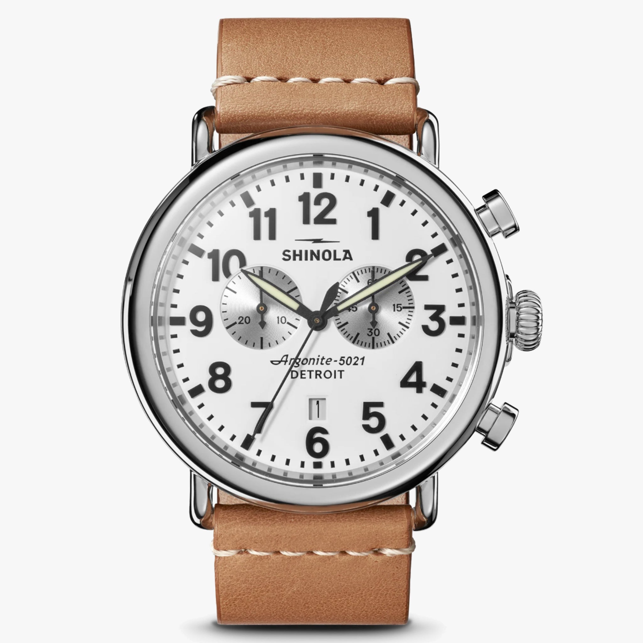 RUNWELL CHRONOGRAPH - WHITE – petitegjewelers