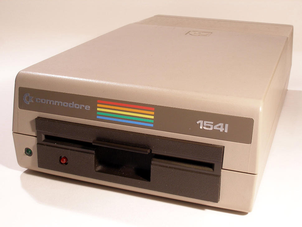 Commodore 1541 Disk Drive for the C64 single sided floppy disk drive