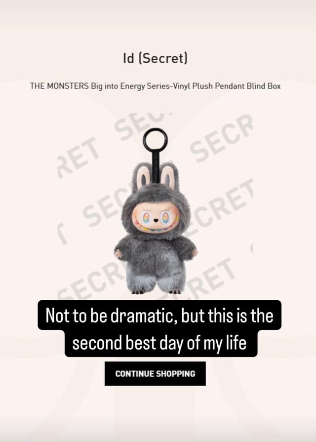 I got the secret 😭 and 2 more! : r/labubu