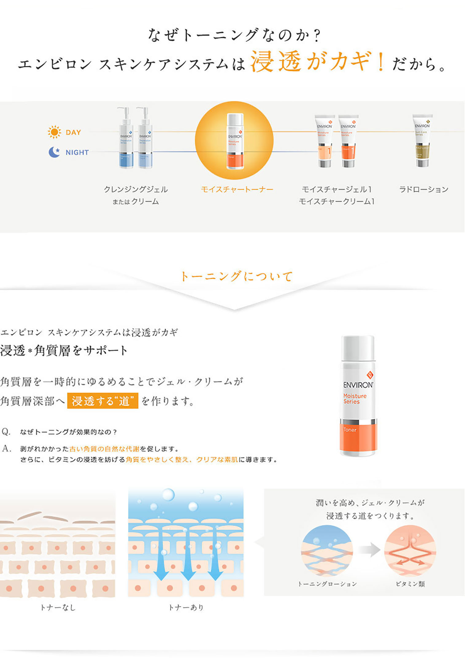 エンビロン モイスチャートーナー 100ml通販|麗ビューティーオンライン