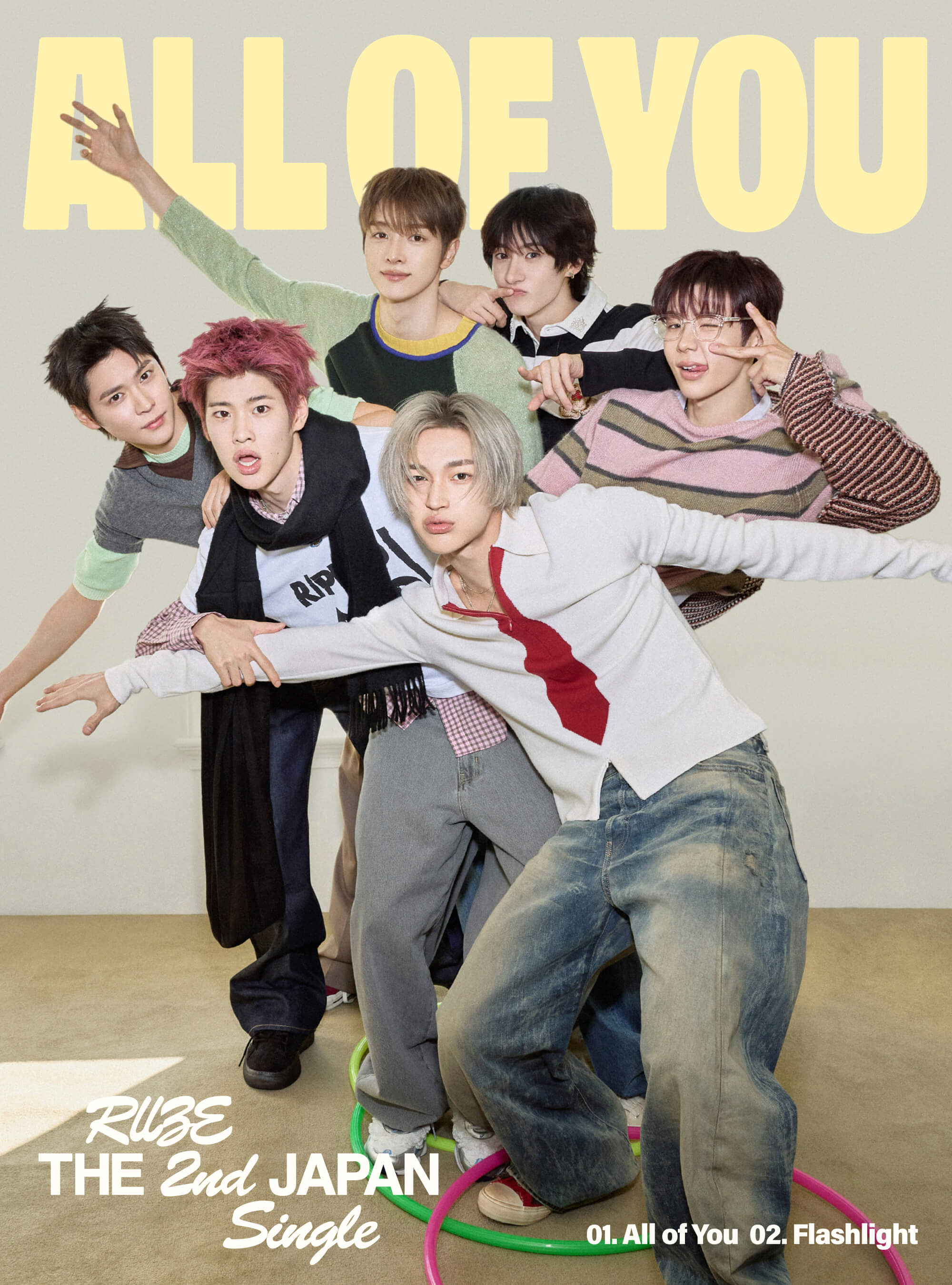 2026年2月18日(水)発売The 2nd Japan Single 『All of You』ジャケット