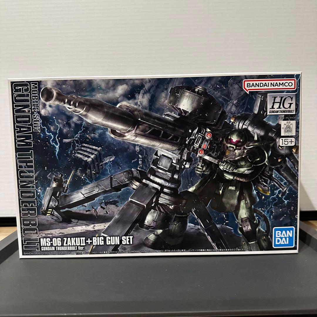 新品未使用】HG 量産型ザク ビッグガン ガンダムサンダーボルト - メルカリ