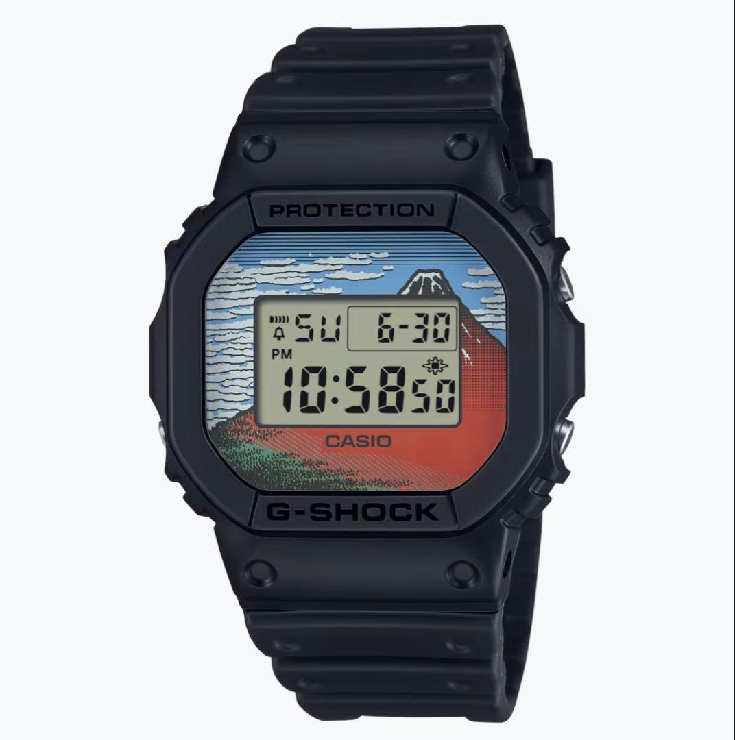 【新品】G-SHOCK DW-5600KHG24-1JR DW-5600KHG24-1JR 5600シリーズ 葛飾北斎｜ジーショック – アイアイイスズ