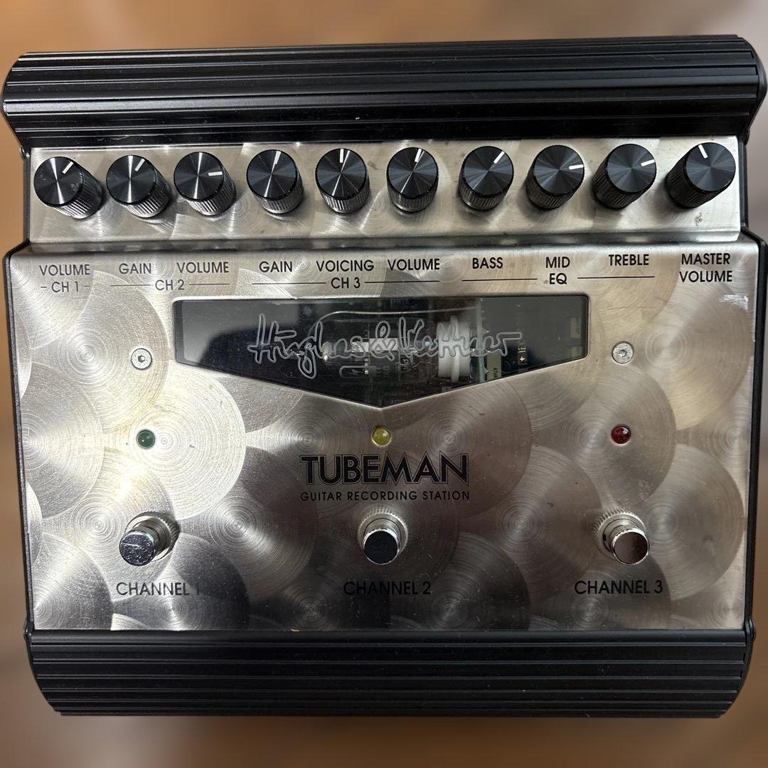 Hughes&Kettner ヒュー&ケトナー/プリアンプ/TUBEMAN2 買取情報】ヒュース＆ケトナーのフロアタイプ高品質チューブ