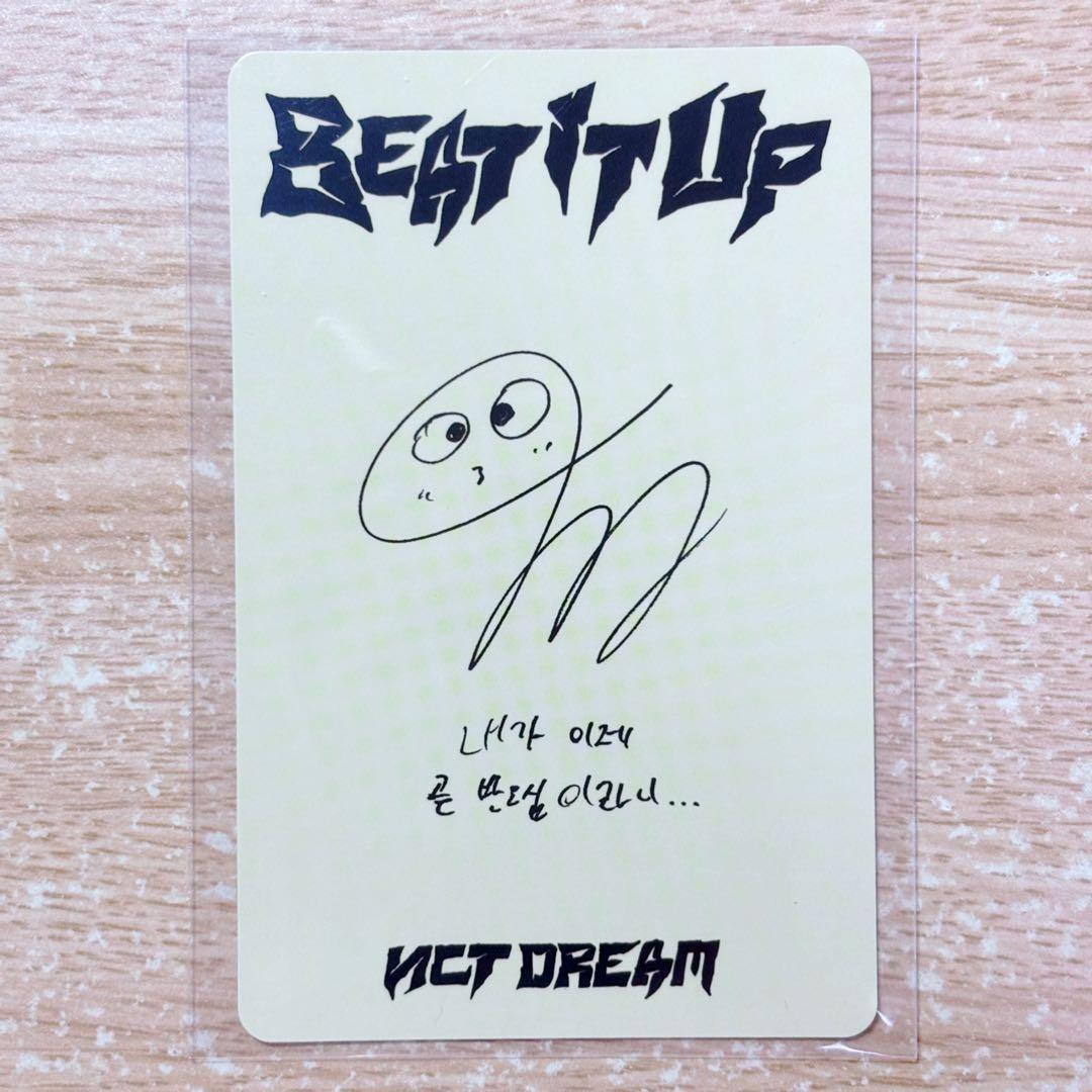 NCT DREAM♡Beat It Up Sheriff Ver チソン トレカ - メルカリ
