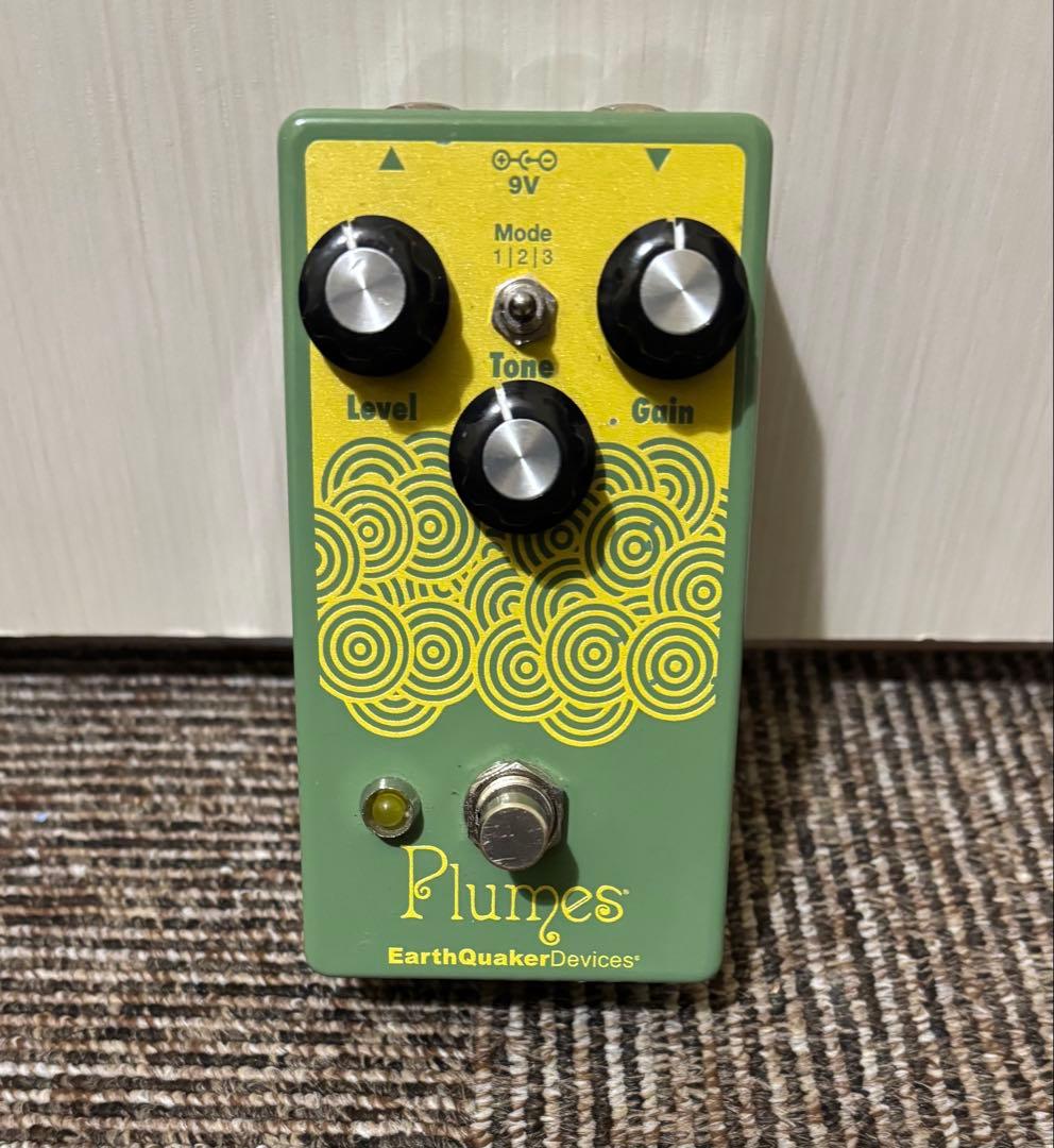 EarthQuaker Devices Plumes ギターエフェクター EarthQuaker Devices Plumes | Overdrive Guitar Pedal – Cult FX