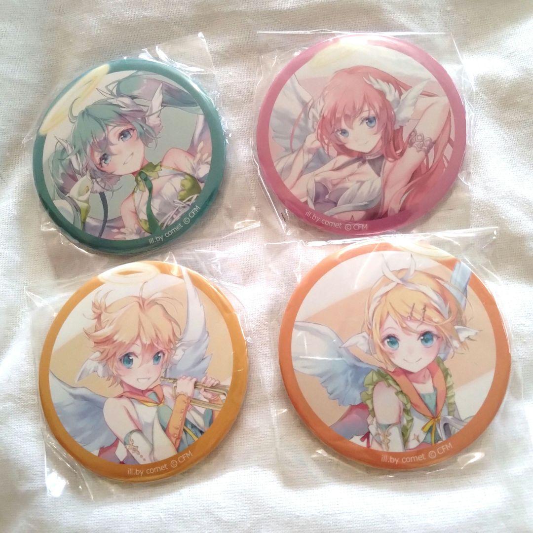 初音ミク 天使 缶バッジセット Anique Shop JAPAN
