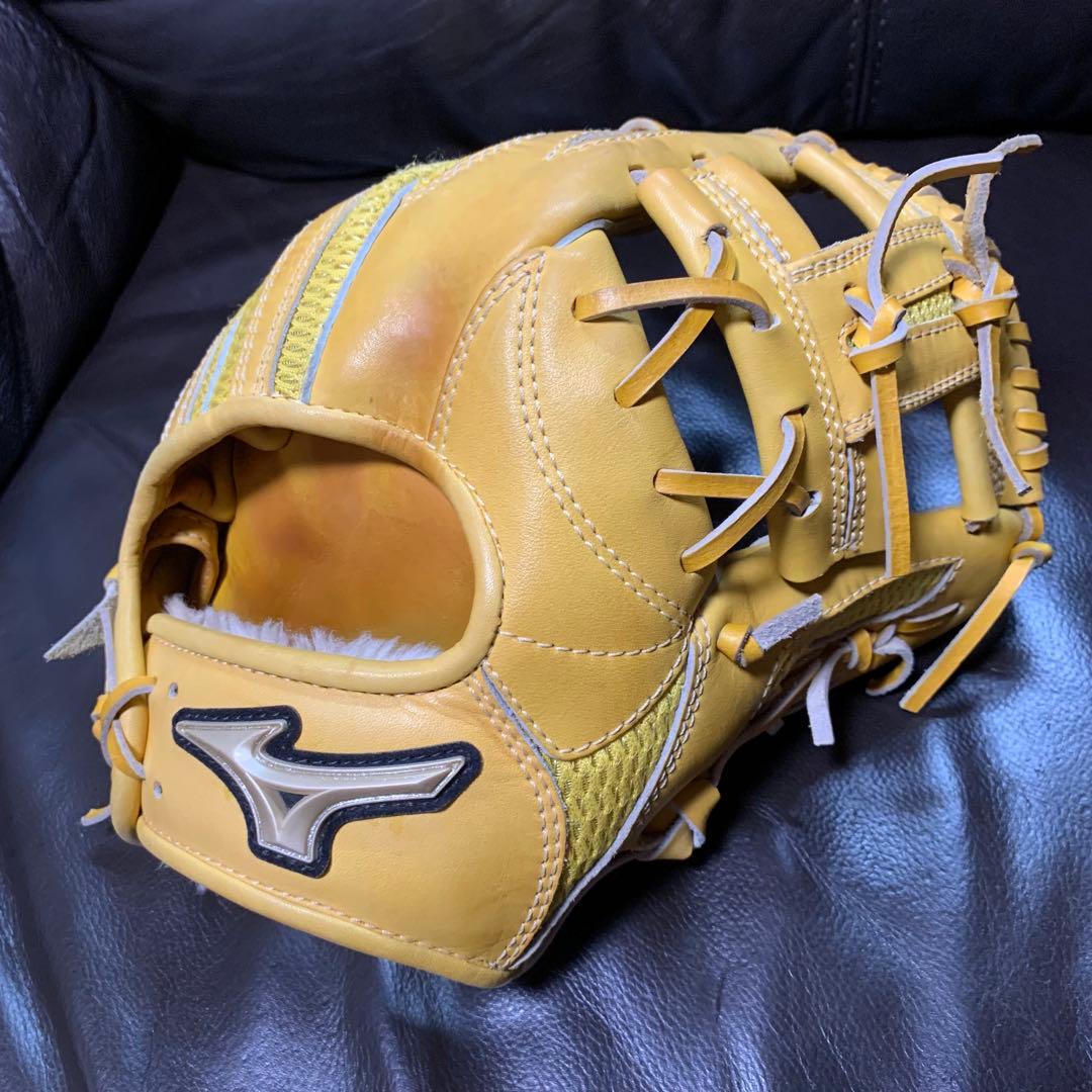 ミズノ　グローバルエリート　isai 軟式内野手用グローブ MIZUNO（ミズノ） 軟式用グローバルエリートHselection SIGNA AXI 外