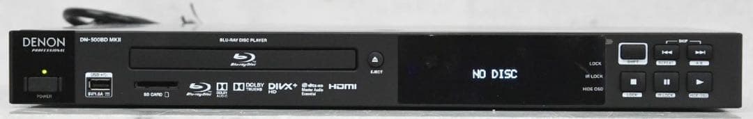 【美品】業務用　DENON DN-500BD MKII Blu-rayプレーヤー Denon DN-500BD MKII Region Free Blu-ray player