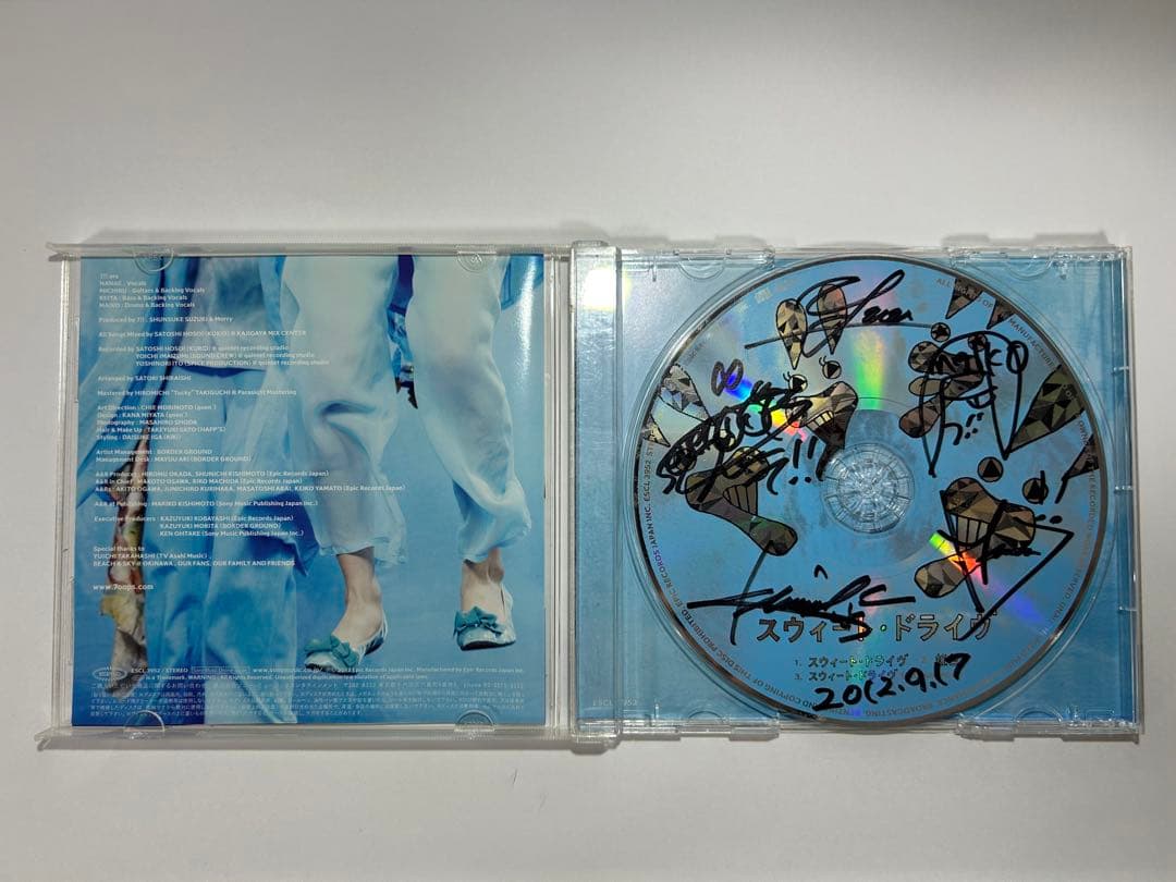 本人直筆】7!! seven oops 初期4人 サインCD - メルカリ