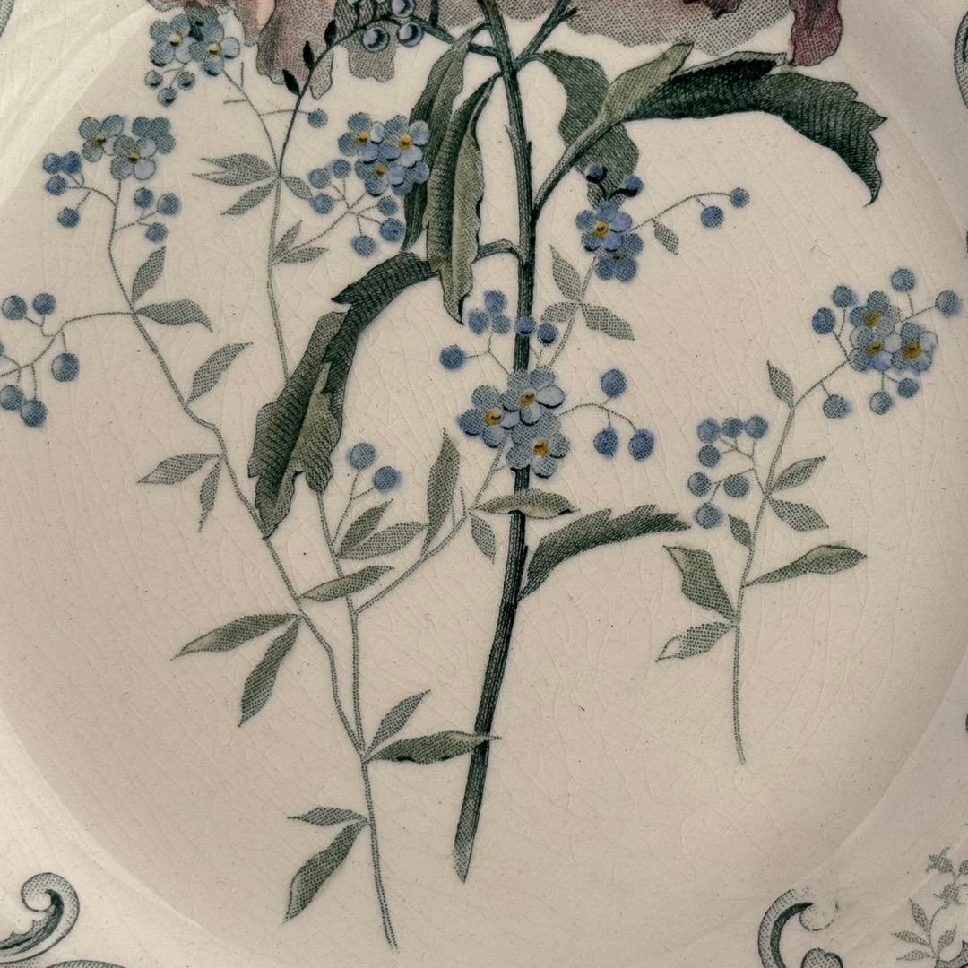 希少 美品 フランスアンティーク ジョワジールロワ 切り花 デザート