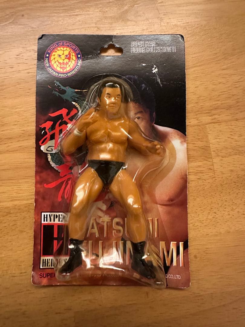 新日本プロレス パワーウォーリアー 坂口征二 藤波辰爾 フィギュア