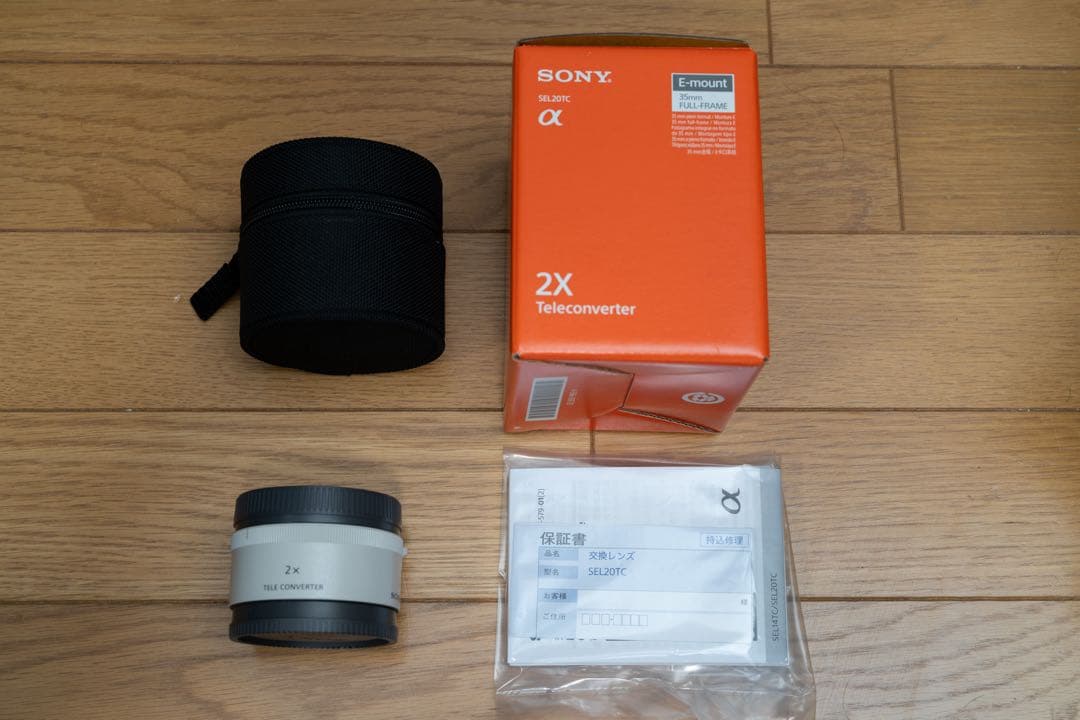 SONY SEL20TC 2X テレコンバーター ソニー 2X テレコンバーター SEL20TC – トキワカメラ